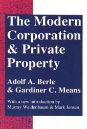 book The modern corporation and private property