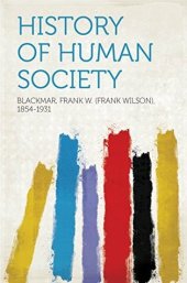 book History of Human Society