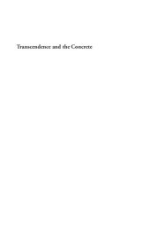 book Transcendence and the Concrete: Selected Writings