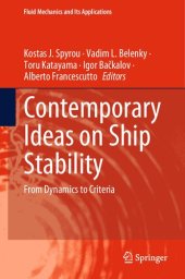 book Contemporary Ideas on Ship Stability: From Dynamics to Criteria