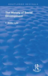 book The History of Social Development