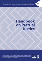 book Handbook on Pretrial Justice