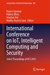 book International Conference on IoT, Intelligent Computing and Security: Select Proceedings of IICS 2021