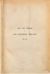 book Life and Letters of Sir Gilbert Elliot, first Earl of Minto, from 1751 to 1806