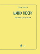 book Matrix Theory: Basic Results and Techniques, First Edition (Complete Instructor Solution Manual, Solutions)