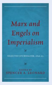 book Marx and Engels on Imperialism: Selected Journalism, 1856-62