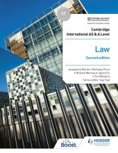 book Cambridge International AS and A Level Law Second Edition