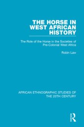 book The Horse in West African History