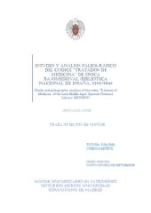 book Estudio y análisis paleográfico del códice “TraTados de Medicina” de época Bajomedieval (Biblioteca Nacional de España, MSS/3066) (Study and paleographic analysis of the codex “Treatises of Medicine” of the Late Middle Ages; Spanish National Library, MSS/