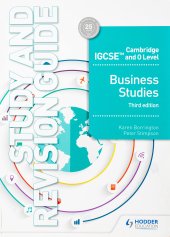 book Cambridge IGCSE and O Level Business Studies Study and Revision Guide 3rd edition