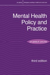 book Mental Health Policy and Practice