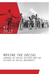 book Moving the Social 47/2012: Journal of Social History and the History of Social Movements