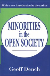 book Minorities in an Open Society