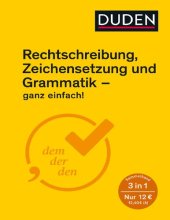 book Duden: Rechtschreibung, Zeichensetzung und Grammatik - ganz einfach!