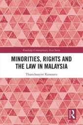 book Minorities, Rights and the Law in Malaysia