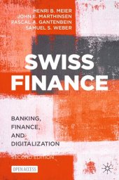 book Swiss Finance: Banking, Finance, and Digitalization