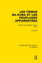 book Les Tribus Ba-Kuba et les Peuplades Apparentées