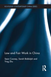 book Law and Fair Work in China