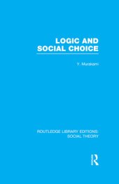 book Logic and Social Choice