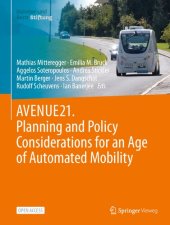 book AVENUE21. Planning and Policy Considerations for an Age of Automated Mobility