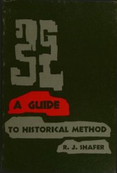 book A Guide to Historical Method