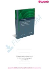 book Manual de Derecho Administrativo