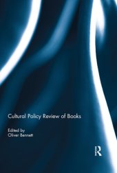 book Cultural Policy Review of Books