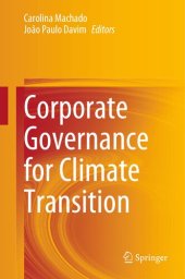 book Corporate Governance for Climate Transition