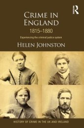 book Crime in England 1815-1880