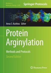 book Protein Arginylation: Methods and Protocols