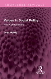 book Values in Social Policy: Nine Contradictions