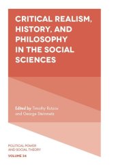 book Critical Realism, History, and Philosophy in the Social Sciences