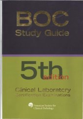 book BOC (Board of Certification) Study Guide for Clinical Laboratory Certification Examinations