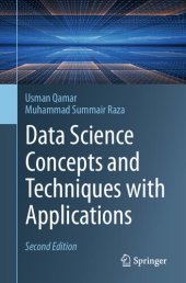 book Data Science Concepts and Techniques with Applications