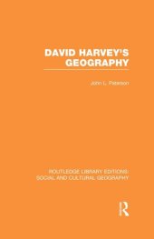 book David Harvey's Geography