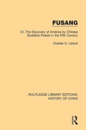 book Fusang: The discovery of America by Chinese Buddhist priests in the fifth century