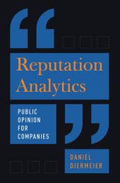 book Reputation Analytics: Public Opinion for Companies