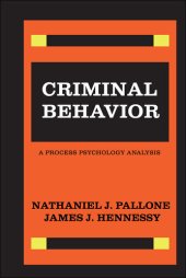 book Criminal Behavior