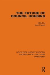 book The Future of Council Housing