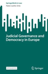 book Judicial Governance and Democracy in Europe