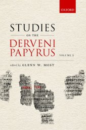 book Studies on the Derveni Papyrus, volume II