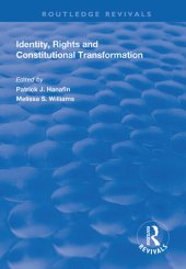 book Identity, Rights and Constitutional Transformation