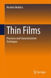 book Thin Films: Processes and Characterization Techniques