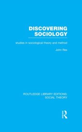 book Discovering Sociology