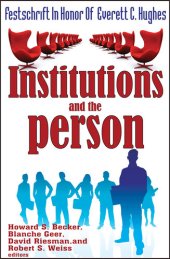 book Institutions and the Person