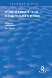 book Integrated Software Reuse: Management and Techniques