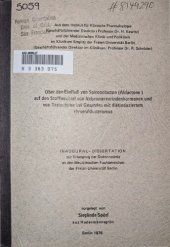 book Über den Einfluß von Spironolacton (Aldactone) auf den Stoffwechsel von Nebennierenrindenhormonen und von Testosteron bei Gesunden mit diätinduziertem Hyperaldosterismus