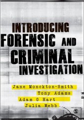 book Introducing Forensic and Criminal Investigation