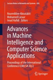 book Advances in Machine Intelligence and Computer Science Applications: Proceedings of the International Conference ICMICSA’2022