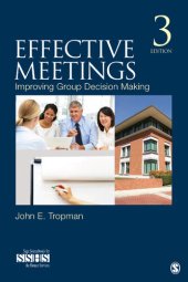 book Effective Meetings: Improving Group Decision Making